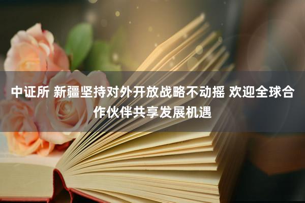 中证所 新疆坚持对外开放战略不动摇 欢迎全球合作伙伴共享发展机遇